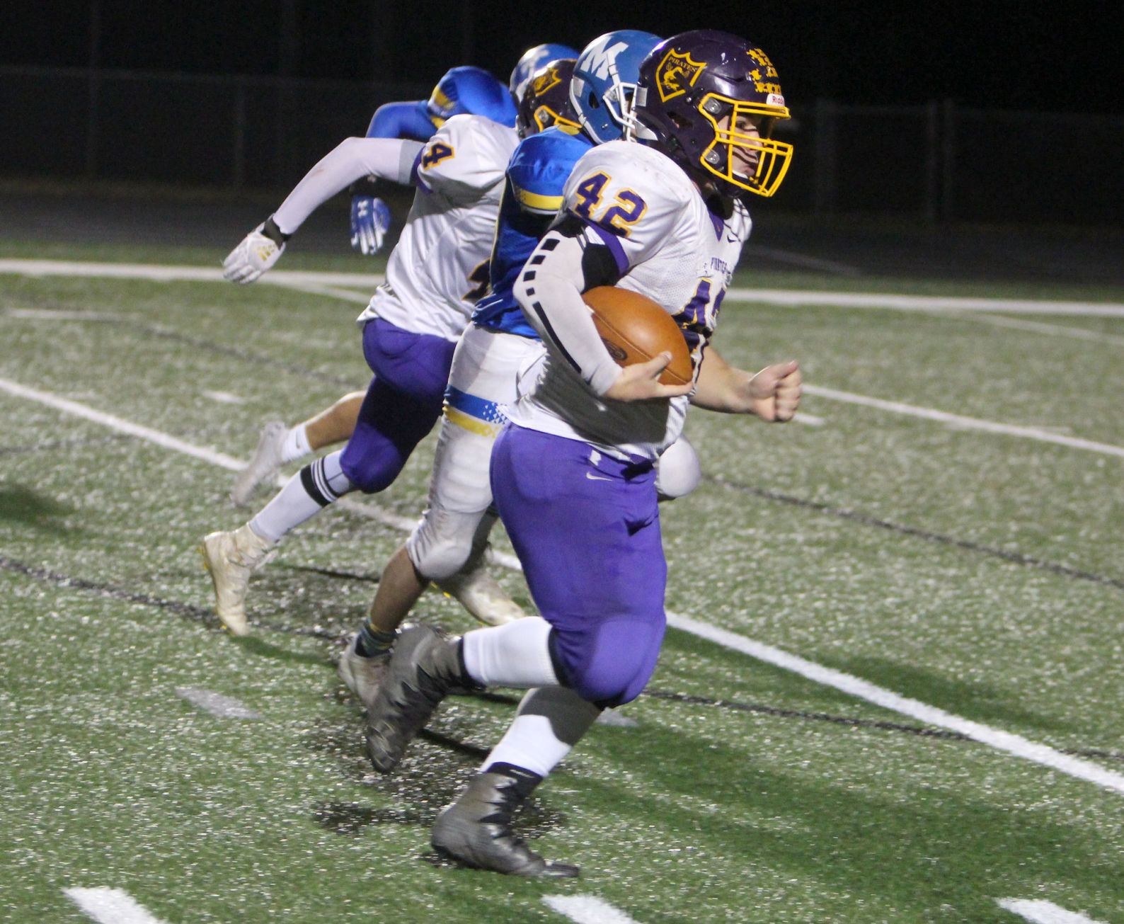 Gilman at McDonell football 11-5-20